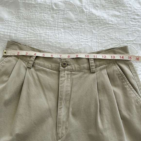 Seinfeld Vintage 90’s Gap pleated cotton high waisted khaki pants - Picture 4 of 4